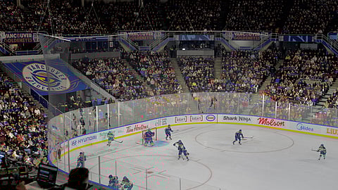 Vancouver Goldeneyes home opener