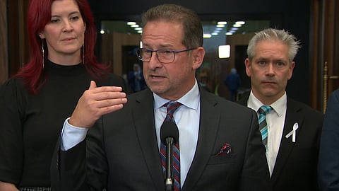 Bloc Québécois leader Yves-François Blanchet