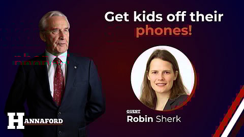 Get kids off their phones!