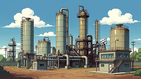 Oil refinery