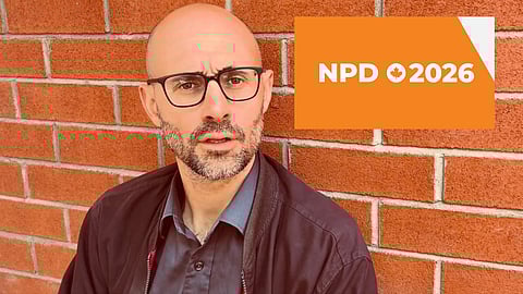 Controversial activist Yves Engler has had his NDP leadership bid rejected by the party. 