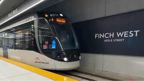 Toronto's Finch West LRT line