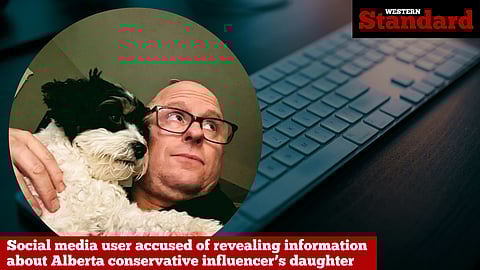 The profile picture of a social media account accused of revealing information about BertaProudDad's daughter. 