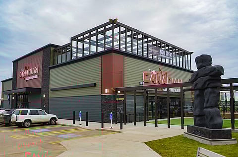 A photo of the Canadian Brewhouse in Edmonton. 