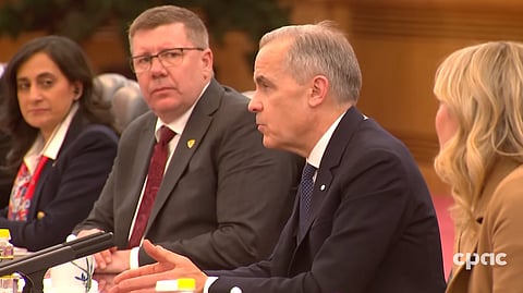 Mark Carney meets with Chinese Premier Li Qiang