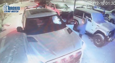 Thieves get a typically Canadian response to attempted truck theft