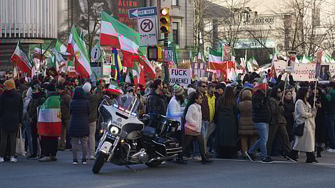 Iranian protest one of almost dozen which occur in Vancouver on the weekend
