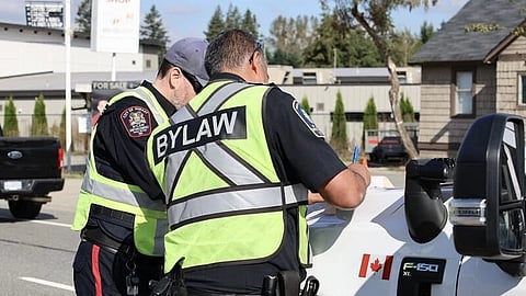 Bylaw officers in Surrey
