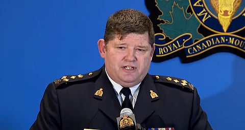 BC RCMP Assistant Commissioner John Brewer