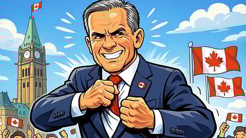 Mark Carney getting "tough"