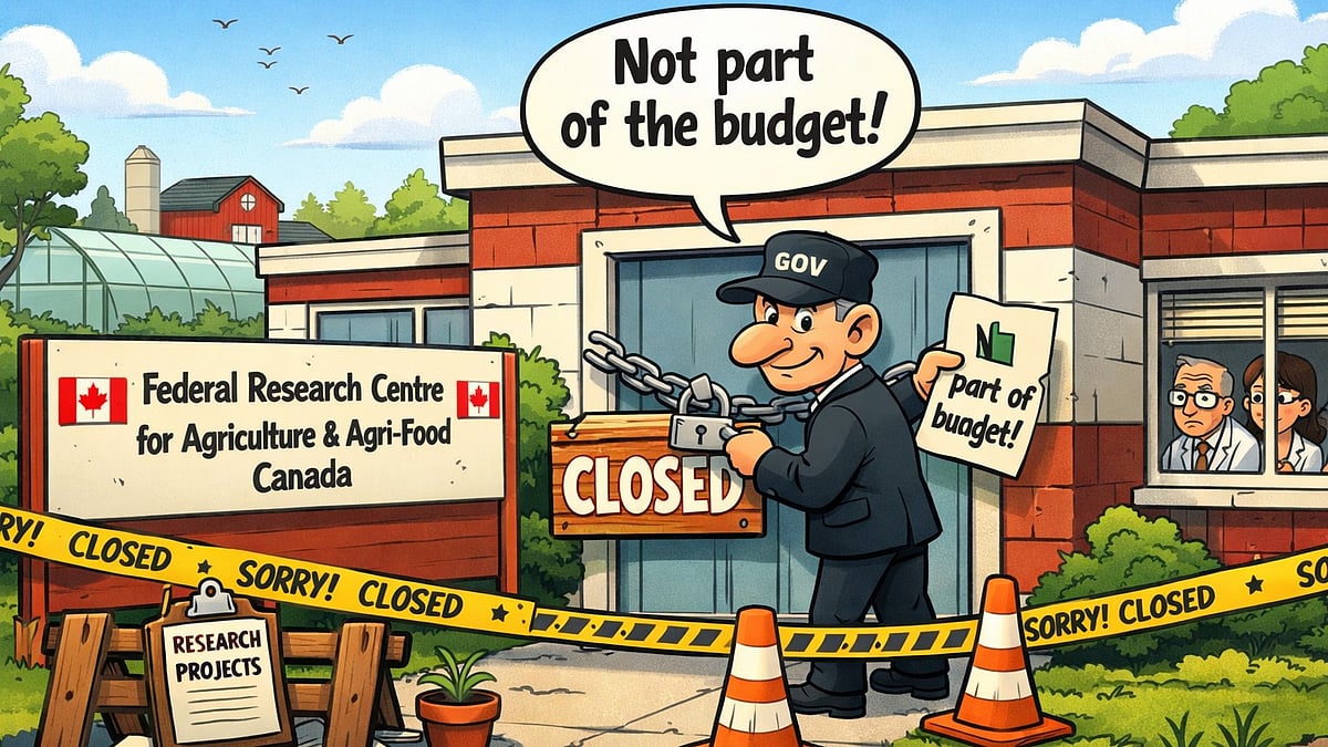 Agriculture and Agri-Food Canada cuts multiple major research centres and 665 employees