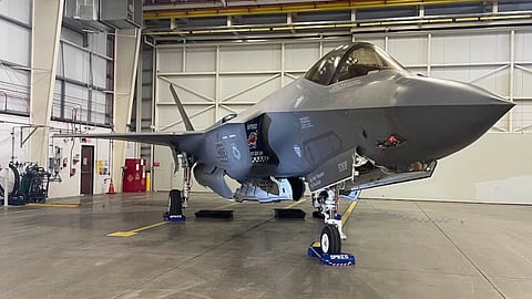 F-35 Fighter Jet seen at Luke Air Force Base in Arizona