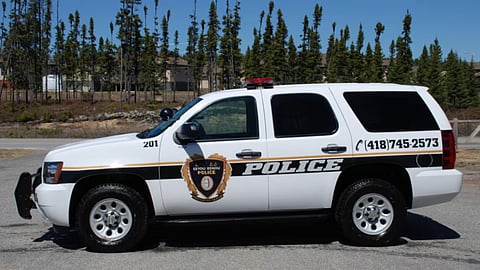 A Eeyou Eenou Police Force cruiser. 