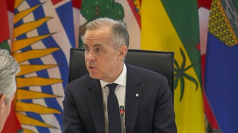Carney at first minister's meeting
