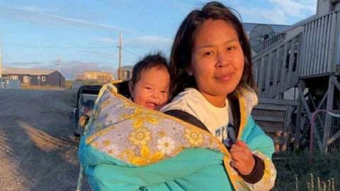 Ayla Egotik-Learn and her baby Braylee Beasley