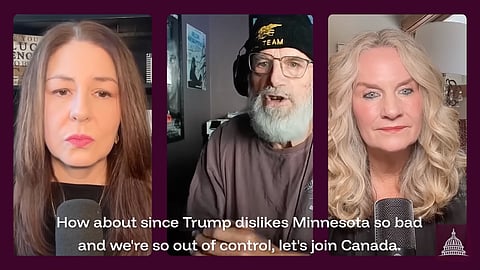 Former Minnesota Governor Jesse Ventura on The SpinSisters podcast 