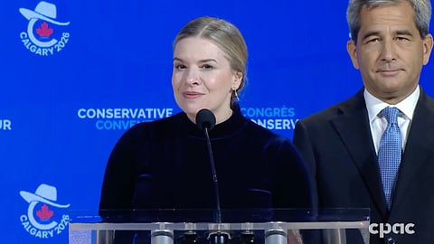 Calgary Midnapore MP Stephanie Kusie is serving as master of ceremonies at the Conservative national convention.
