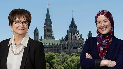 Former Antisemitism Envoy Deborah Lyons and Special Representative on Combatting Islamophobia Amira Elghawaby