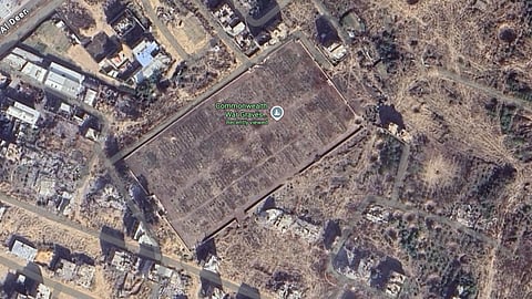 Commonwealth War Grave in al-Tuffah, Gaza City
