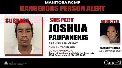 Manitoba RCMP issue alert after abduction in Pimicikamak Cree Nation

