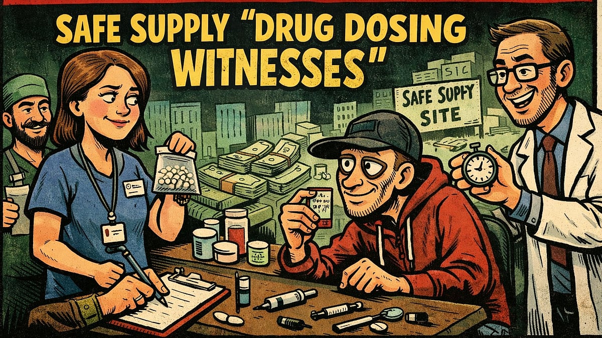 BC healthcare workers make money off witnessing drug dosing