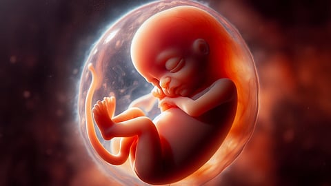 A fetus is something to talk about, but with whom?