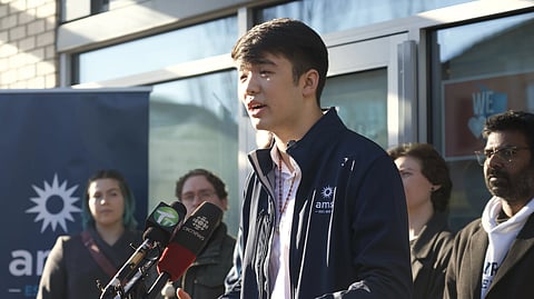 UBC AMS VP External Solomon Yi-Kieran