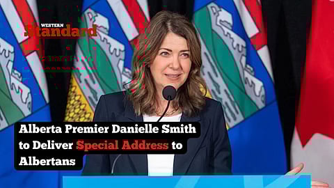 Premier Danielle Smith
to deliver special address to Albertans
