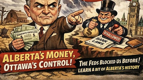 Alberta's money, Ottawa's control