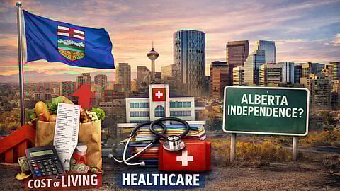 A new Mainstreet Research survey suggests most Albertans are far more focused on the cost of living and healthcare than on sovereignty, immigration or crime.