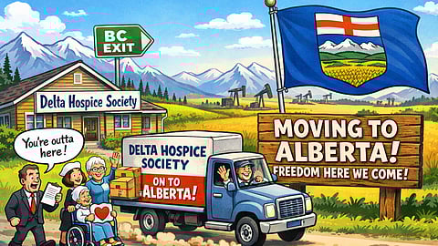 Delta Hospice Society (DHS) moving to Alberta