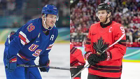 Matthew Tkachuk, Connor McDavid