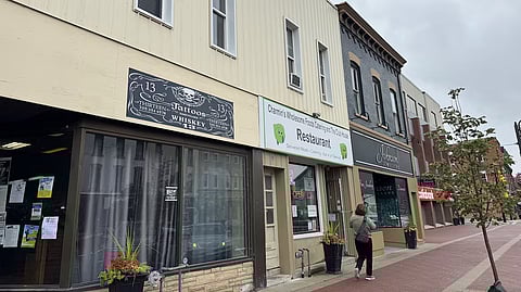 The residence that was broken into