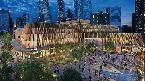 Rendering of Calgary's Werklund Centre