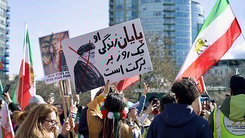 Free Iran rally in Vancouver