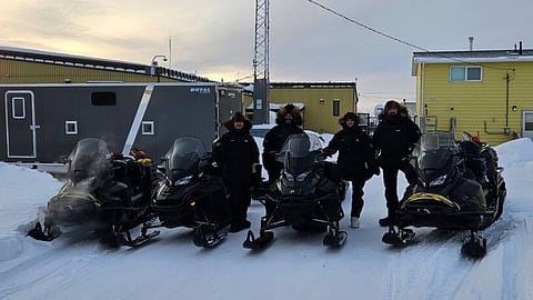 RCMP completes high Arctic snowmobile patrol in -50C conditions
