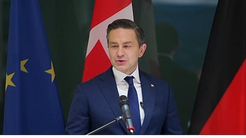 Poilievre in Germany