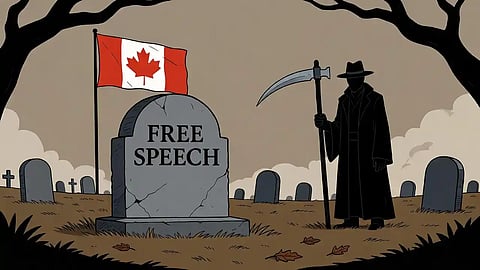 Free speech is dead in Canada