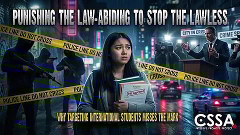 Punishing the law-abiding to stop the lawless — why targeting international students misses the mark