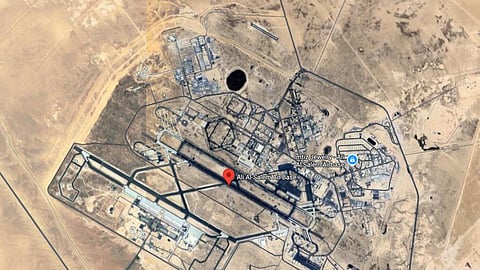 The Ali Al-Salem Air Base in Kuwait