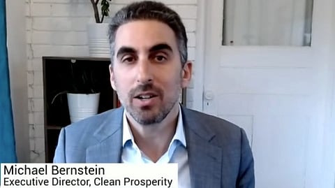 Michael Bernstein, chief executive officer of Canadians for Clean Prosperity