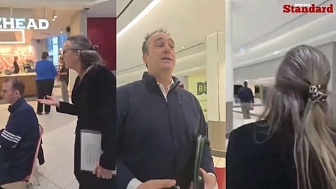 An elderly woman is making waves online after confronting Liberal Party whip Mark Gerretsen over issues ranging from gender policy to alleged government scandals.