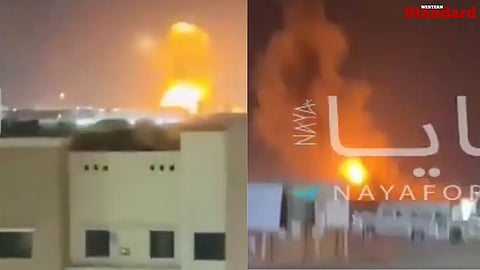Qatar’s Ministry of Interior has confirmed that fires have broken out at Ras Laffan Industrial City after being targeted in an Iranian attack.