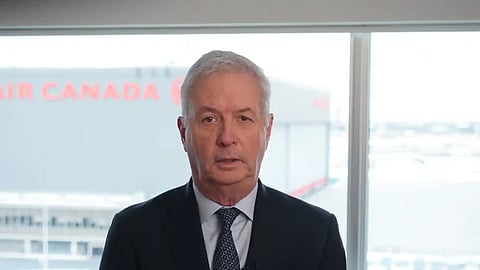 Air Canada Chief Executive Officer Michael Rousseau