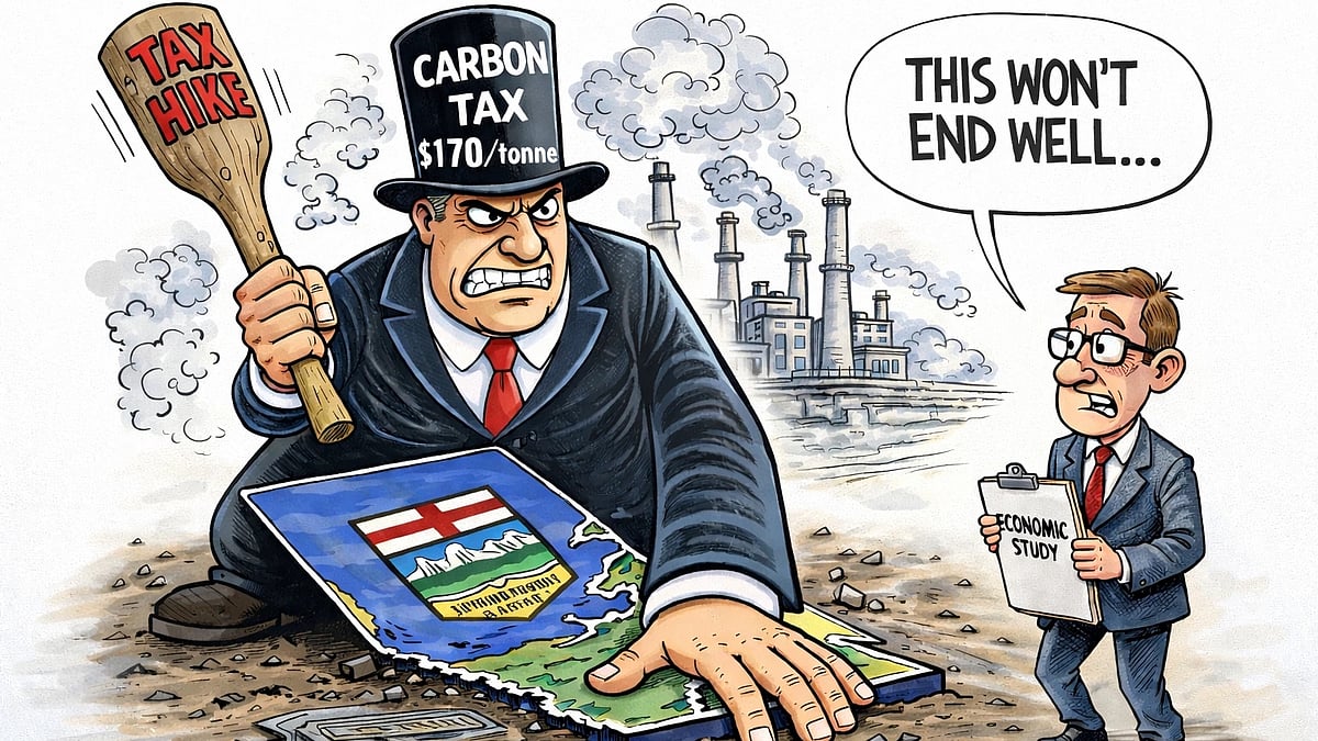 Report warns Ottawa's carbon tax hike could cost Alberta 10,000 jobs, slash wages