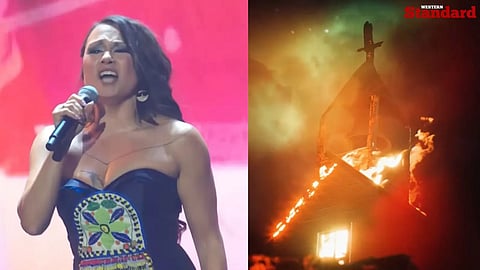 Canadian pop singer Nelly Furtado was inducted into the Canadian Music Hall of Fame on Sunday night at the Juno Awards, in a ceremony that featured tributes from some of the country’s biggest artists — and sparked controversy online over one of the performers.