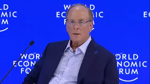 BlackRock CEO Larry Fink. 
