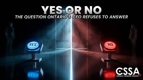 Yes or no — the question Ontario’s Chief Firearms Officer refuses to answer