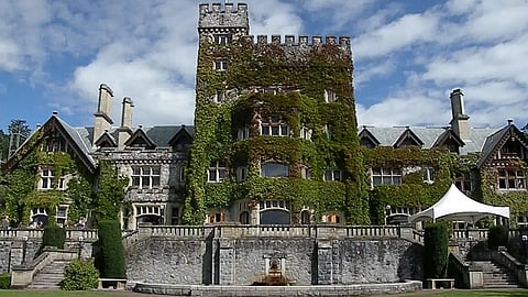Hatley Castle is the centrepiece of a former military college near Victoria that now operates as Royal Roads University. The property is part of a proposed treaty settlement with the Songhees Nation, now disputed by another group involved in treaty talks. 