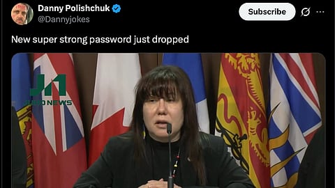 Tweet from comedian Danny Polishchuk